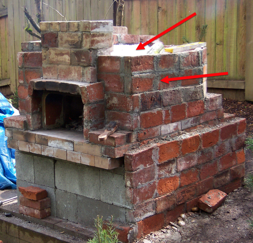 Build the outer part of the oven